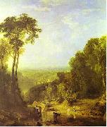 Joseph Mallord William Turner Crossing the Brook by J. M. W. Turner oil painting on canvas